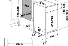 Whirlpool WSBC 3M17 X