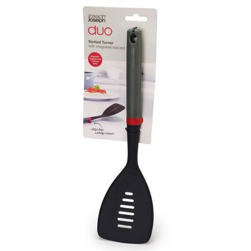 Duo slotted turner
