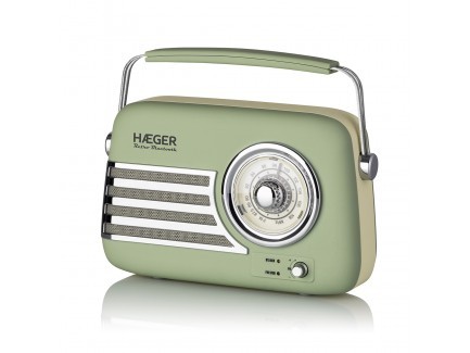 Haeger Radio Retro Bluetooth RB-GRE.001A